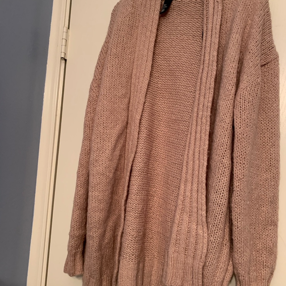 Open sweater